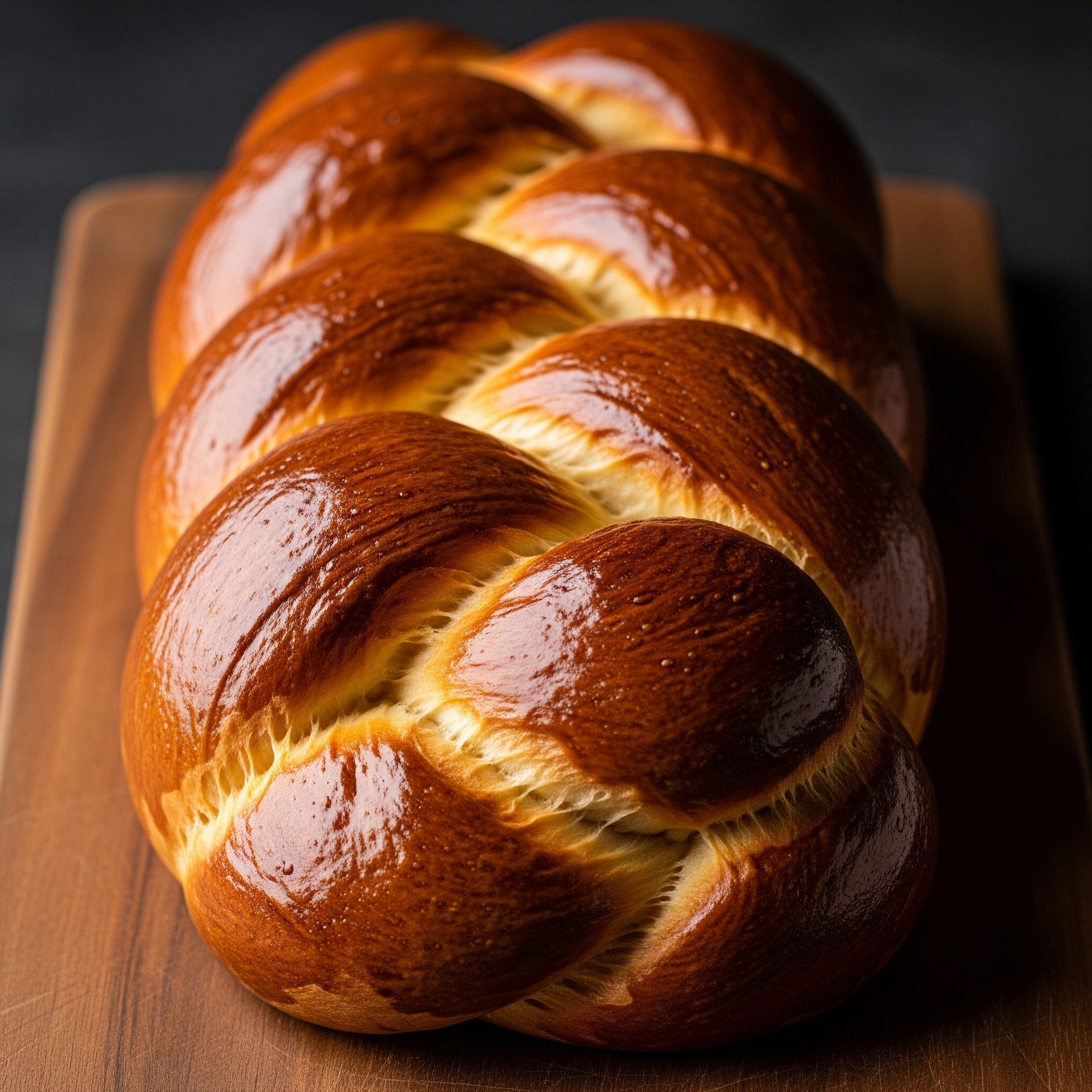 🥐 Pan de Molde Brioche Trenzado