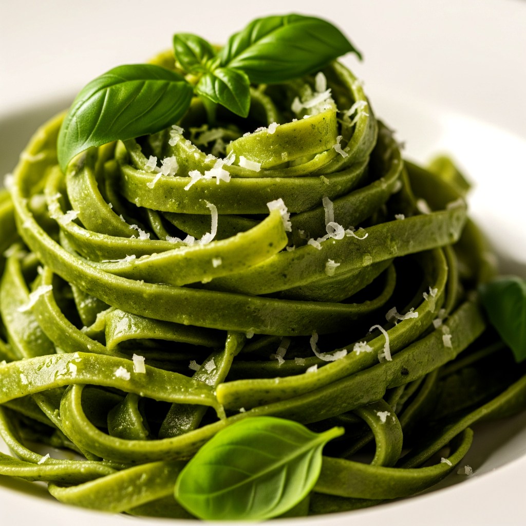 🌿 Tagliatelle de Espinacas Casero: Un Toque de Color y Frescura en tu&nbsp;Plato