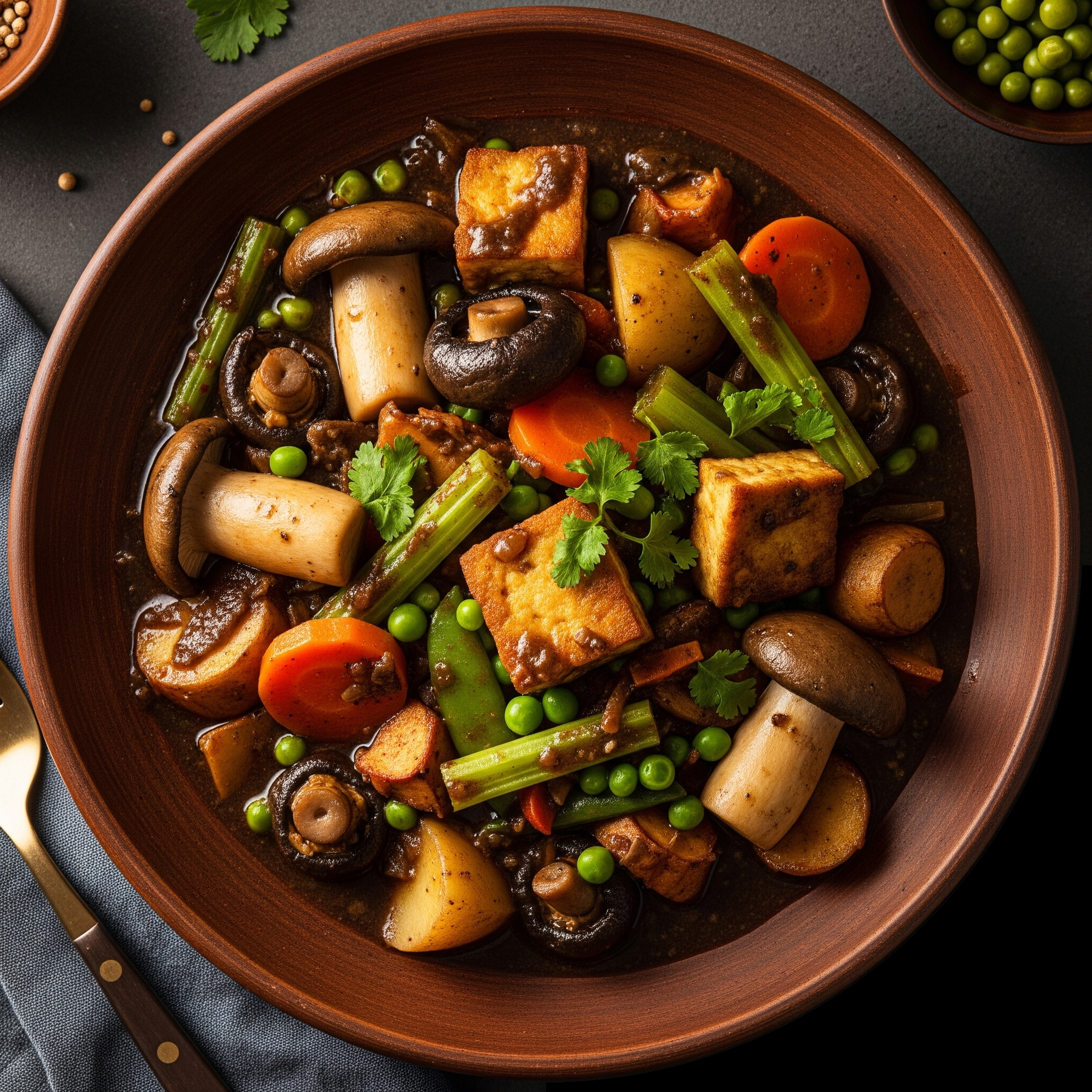 🥕 Estofado Vegano «Umami Profundo» en Airfryer