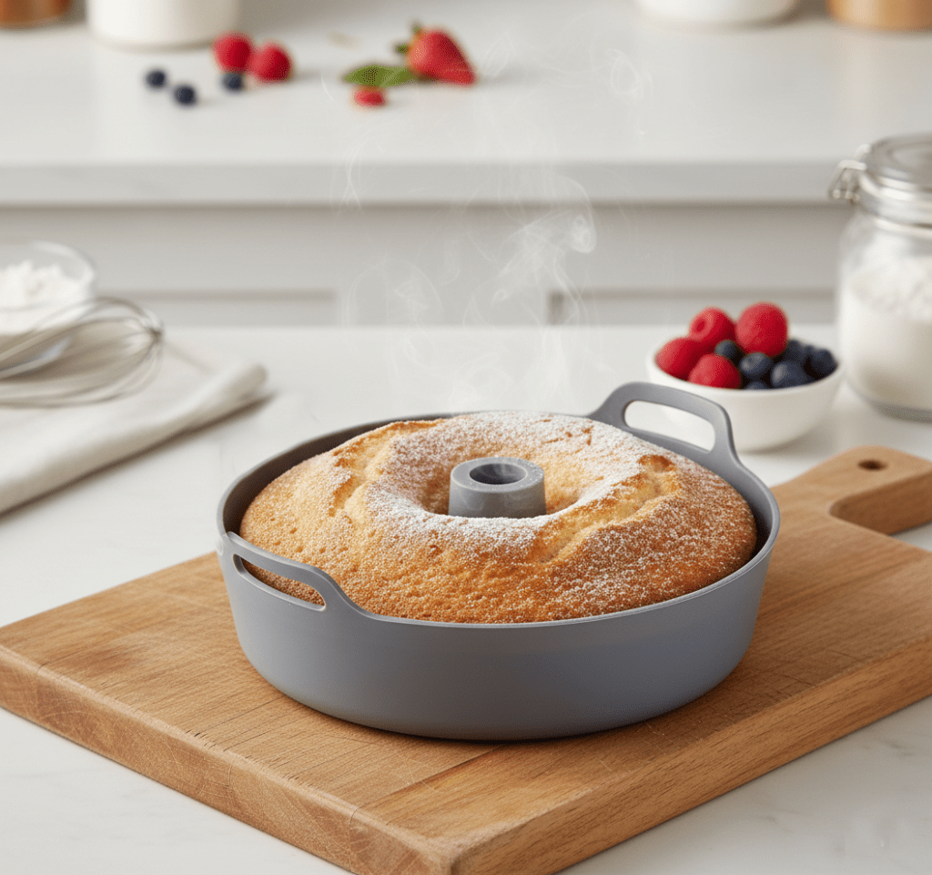 🥧 El secreto para que los bizcochos en AirFryer queden tan altos y esponjosos como los de la abuela (y no se peguen)